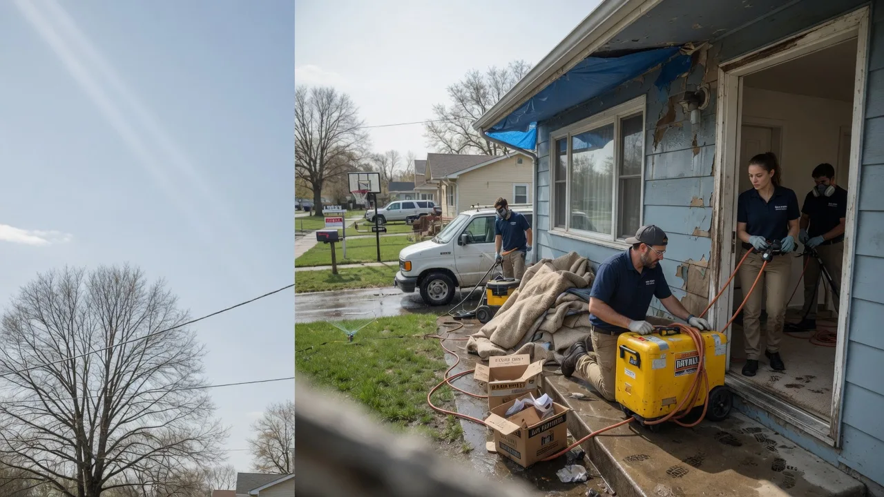 Basement Flood Cleanup in Hammond, IL near me